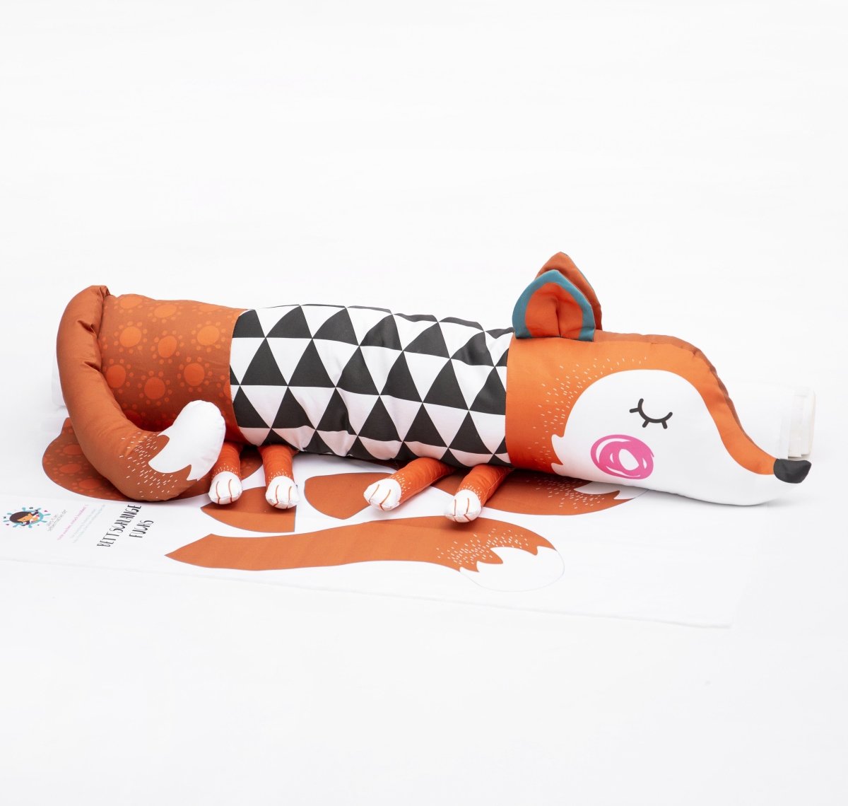 Fox DIY Pillow by Abby and Me - Art & Craft Kits - Bibs And Boots Fabric