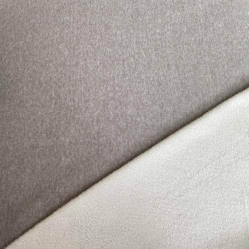 Luxe Minky Backed Sweat, Grey