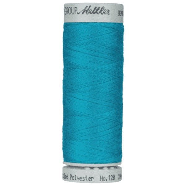 Mettler Seracycle Thread - 1394 Caribbean Blue - Thread - Bibs And Boots Fabric