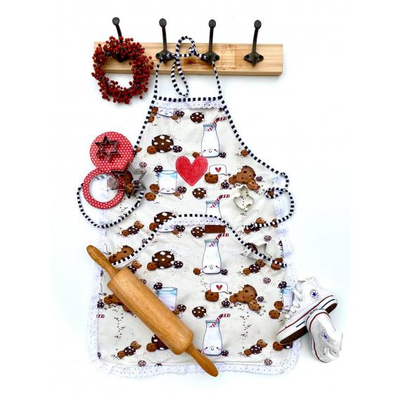 Milk And Cookies French Terry by Alles-Fuer-Selbermacher - Fabric - Bibs And Boots Fabric