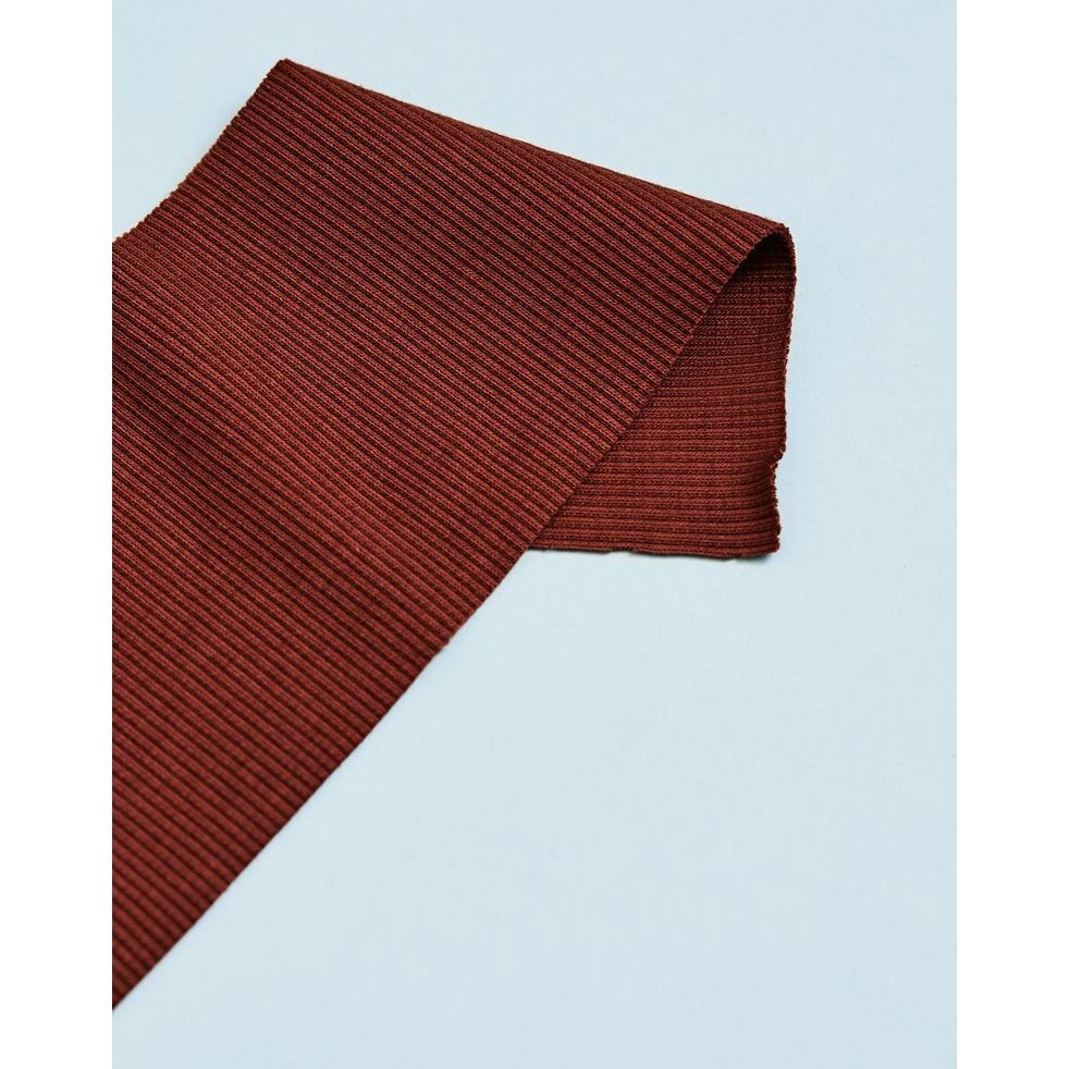 Mind The Maker, Sienna Organic Rib Knit - fabric - Bibs And Boots Fabric