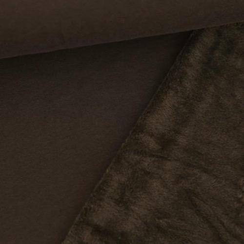 Minky Back Sweat In Chestnut - Fabric - Bibs And Boots Fabric