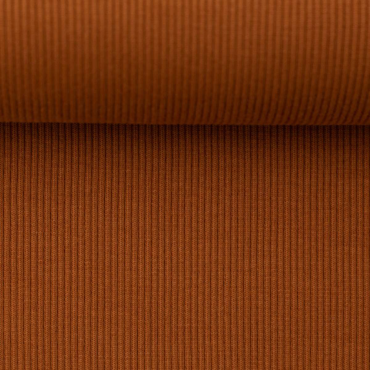 Molde Fine Rib Knit Terra-Cotta by Swafing - fabric - Bibs And Boots Fabric