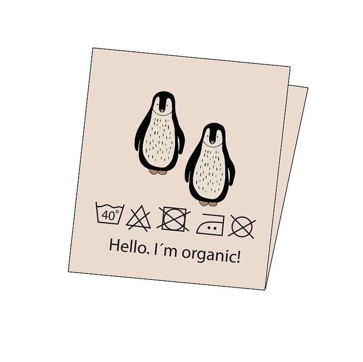 Penguin Labels, Elvelyckan Design - Clothing Labels - Bibs And Boots Fabric