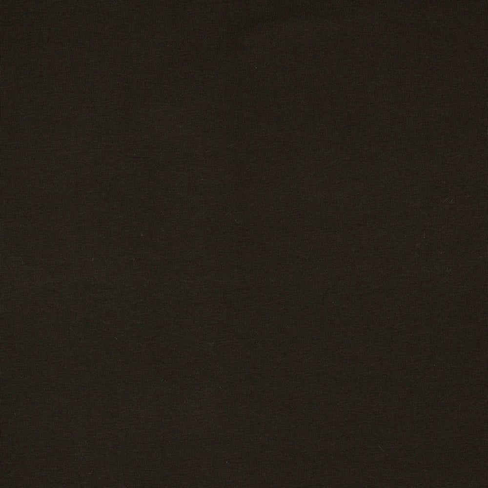 Poppy Dark Brown Jersey GOTS Certified Organic - Fabric - Bibs And Boots Fabric