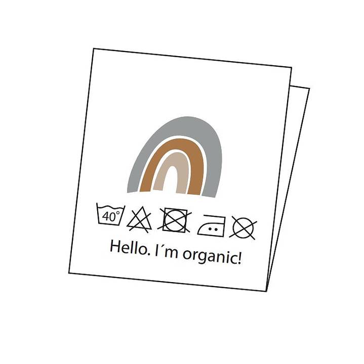 Rainbow Dusty Labels, Elvelyckan Design - Clothing Labels - Bibs And Boots Fabric