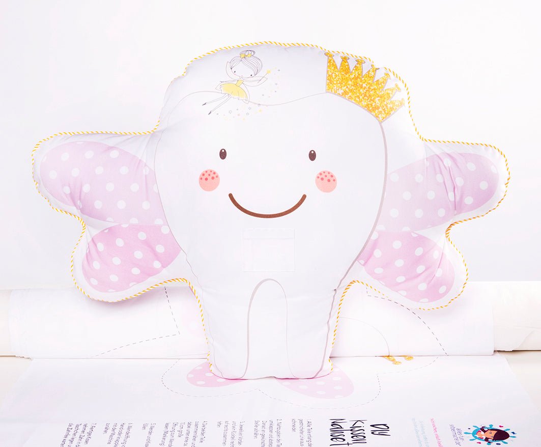 Rose Tooth Fairy DIY Pillow by Abby and Me - Art & Craft Kits - Bibs And Boots Fabric