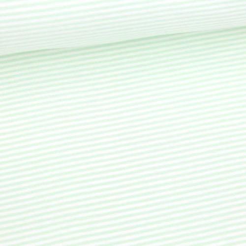 Simply Stripes Avocado European Jersey - Fabric - Bibs And Boots Fabric