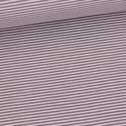 Simply Stripes Imperial Purple European Jersey - Fabric - Bibs And Boots Fabric