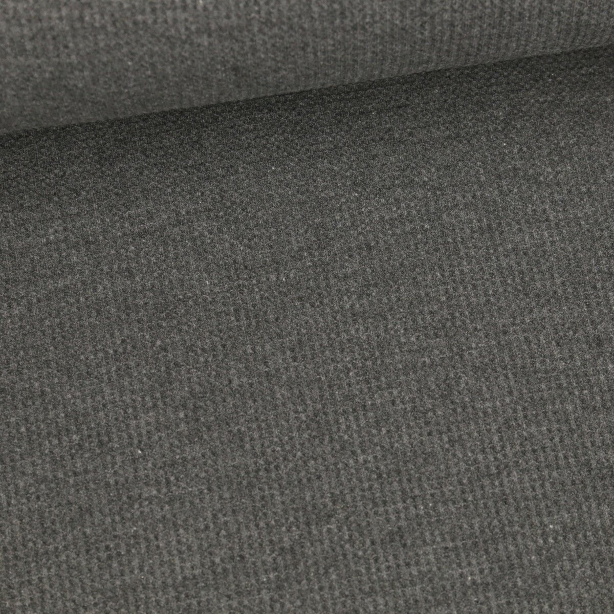 Waffle Knit Jersey by Alles-Fuer-Selbermacher, Dark Grey Mottled - fabric - Bibs And Boots Fabric