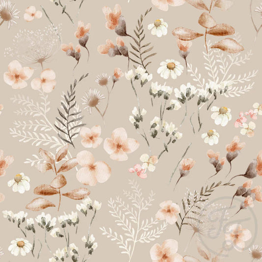 Floral Alina Beige