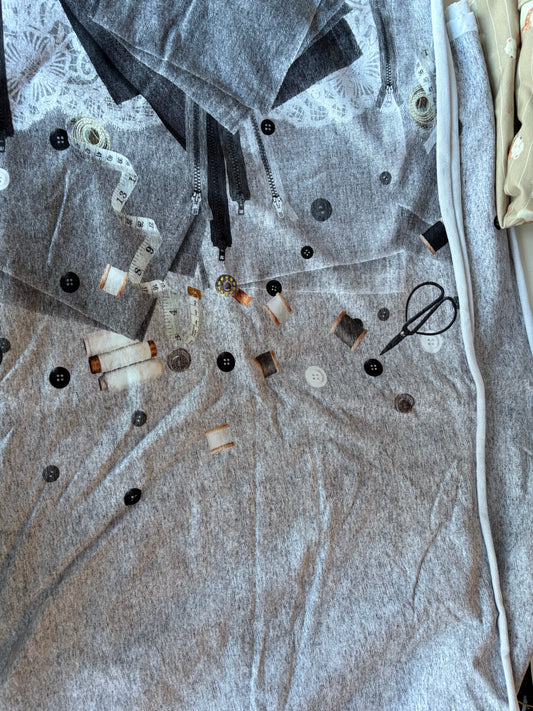 Sewing Notions cotton French Terry