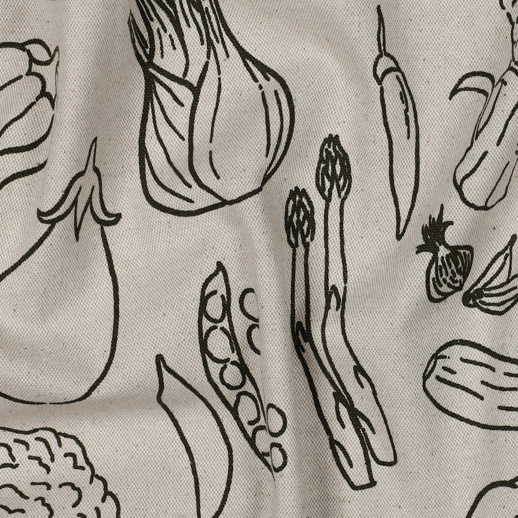 Canvas Linen Look Vegetables