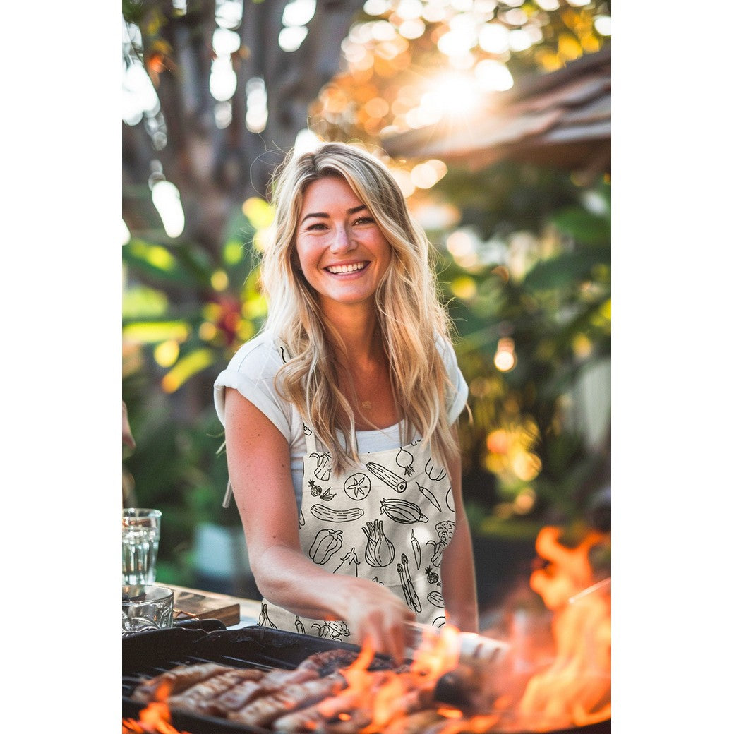 Canvas Linen Look Vegetables