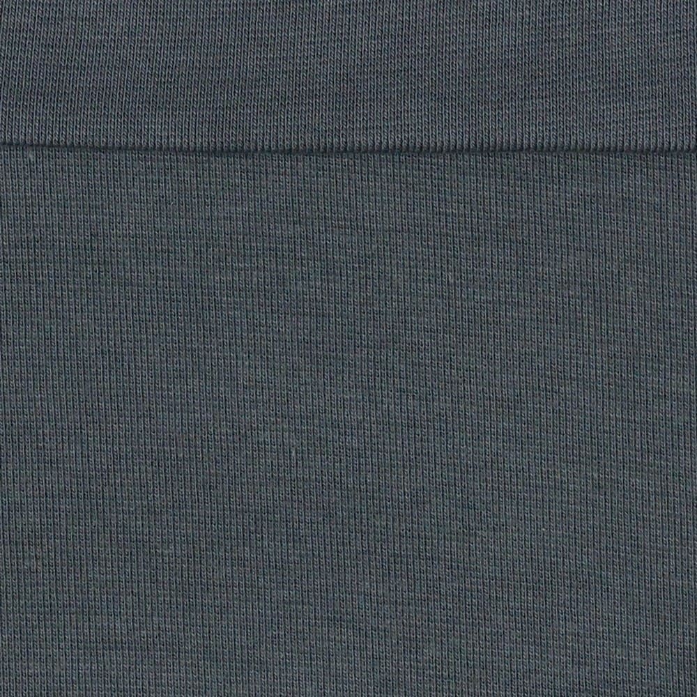 Anthracite Cotton Oeko-Tex Rib Knit