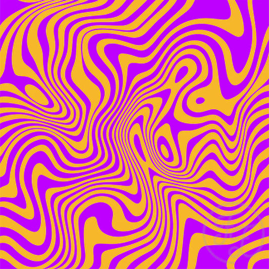 Swirl Fuchsia Yellow