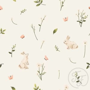 Woodland Rabbit and Blossom