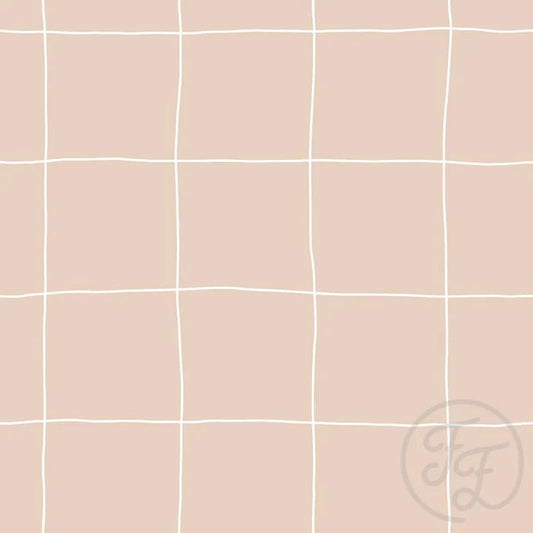 Checked Soft Peach