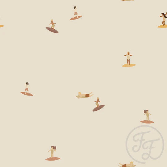 Tiny Surfer Sandshell