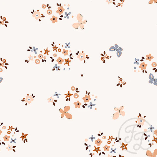 Flower Patch and Butterflies