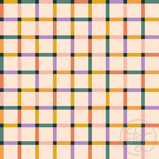 Stripes Rainbow In Misty Rose