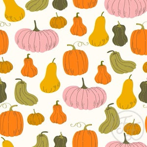 Pumpkins in White