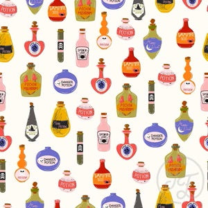 Spell Jars & Bottles in White