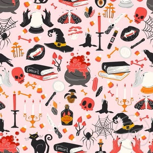 Witches Kitchen in Pale Pink