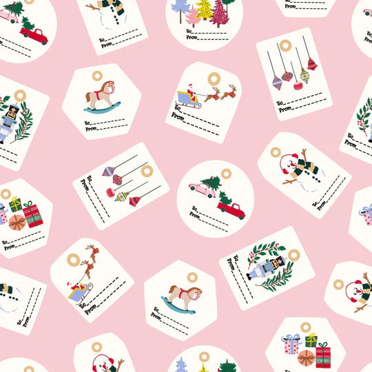 Gift Tags in Light Rose