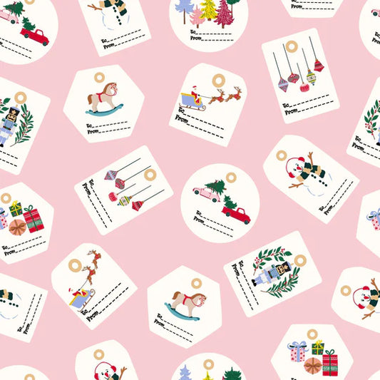 Gift Tags in Light Rose