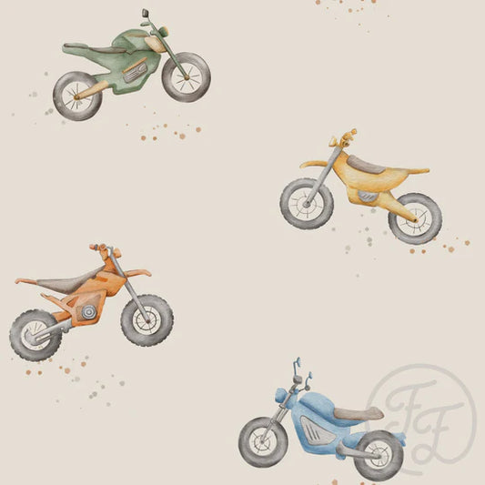 Motorbikes Ecru