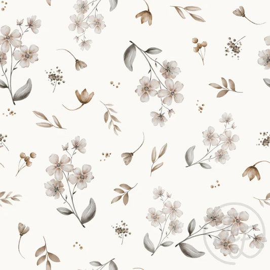 Floral Sarah Beige Ivory