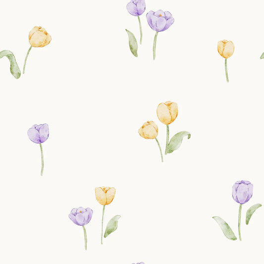 Tulips OffWhite