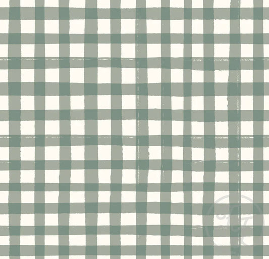 Picnic Gingham Green