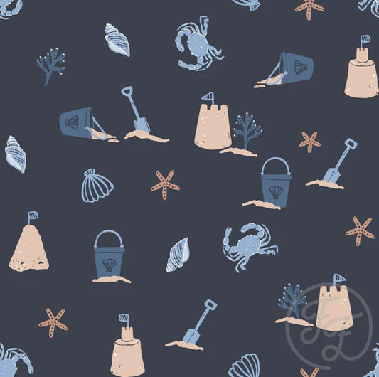 Sand Fun Navy Blue