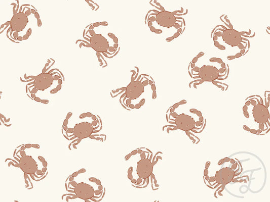 Cute Crab Creme Brown