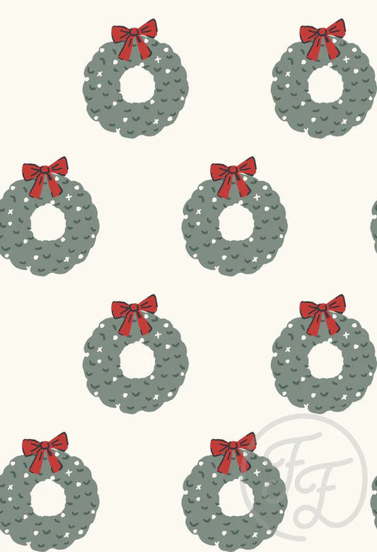 Xmas Wreath Green
