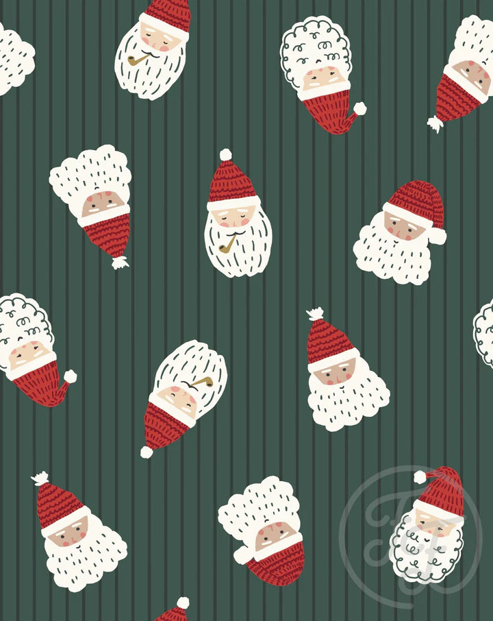 Tossed Santa