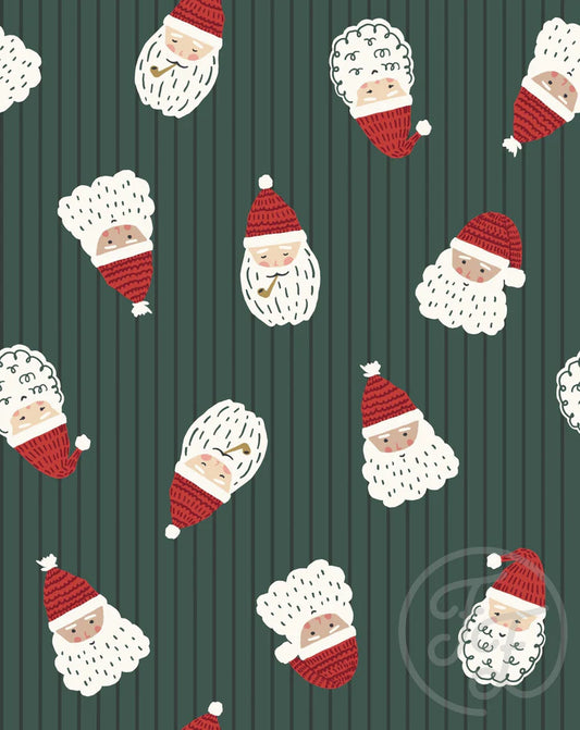 Tossed Santa