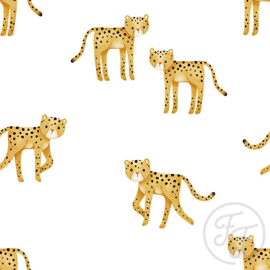 Safari Cheetah White