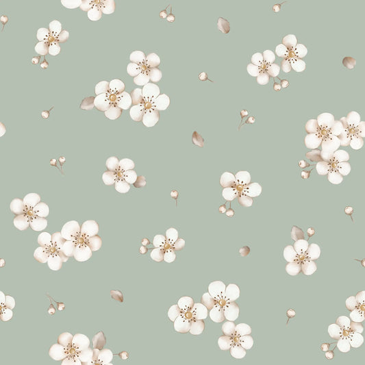 Floral Hilde Green