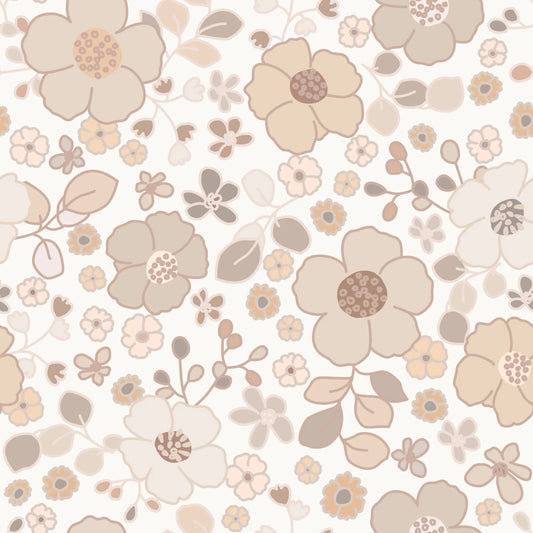 Floral Nora Beige