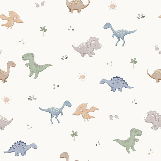 Dino Land OffWhite