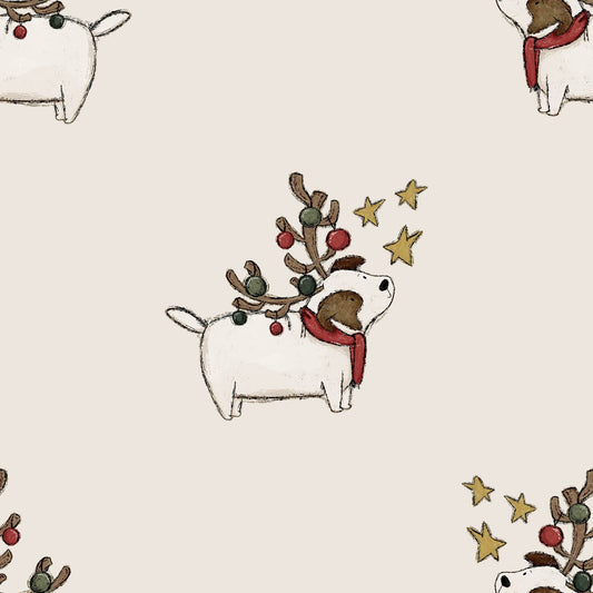 Terrier Christmas Cream