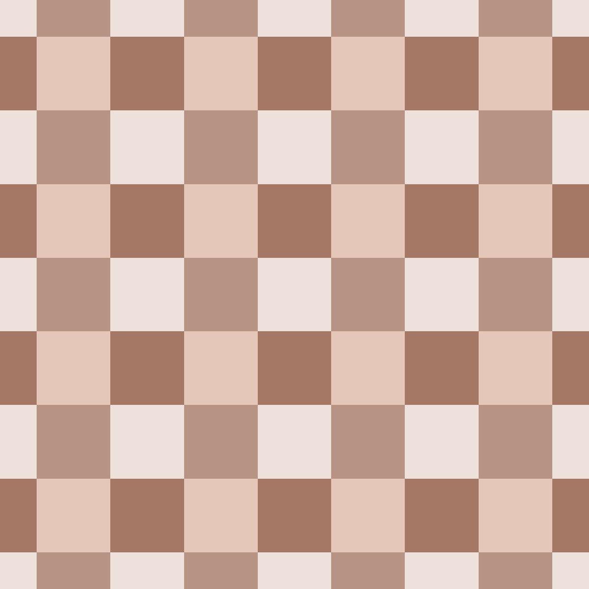 Checkered Mocchamousse Clay Pink