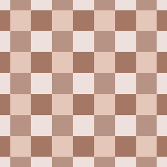 Checkered Mocchamousse Clay Pink