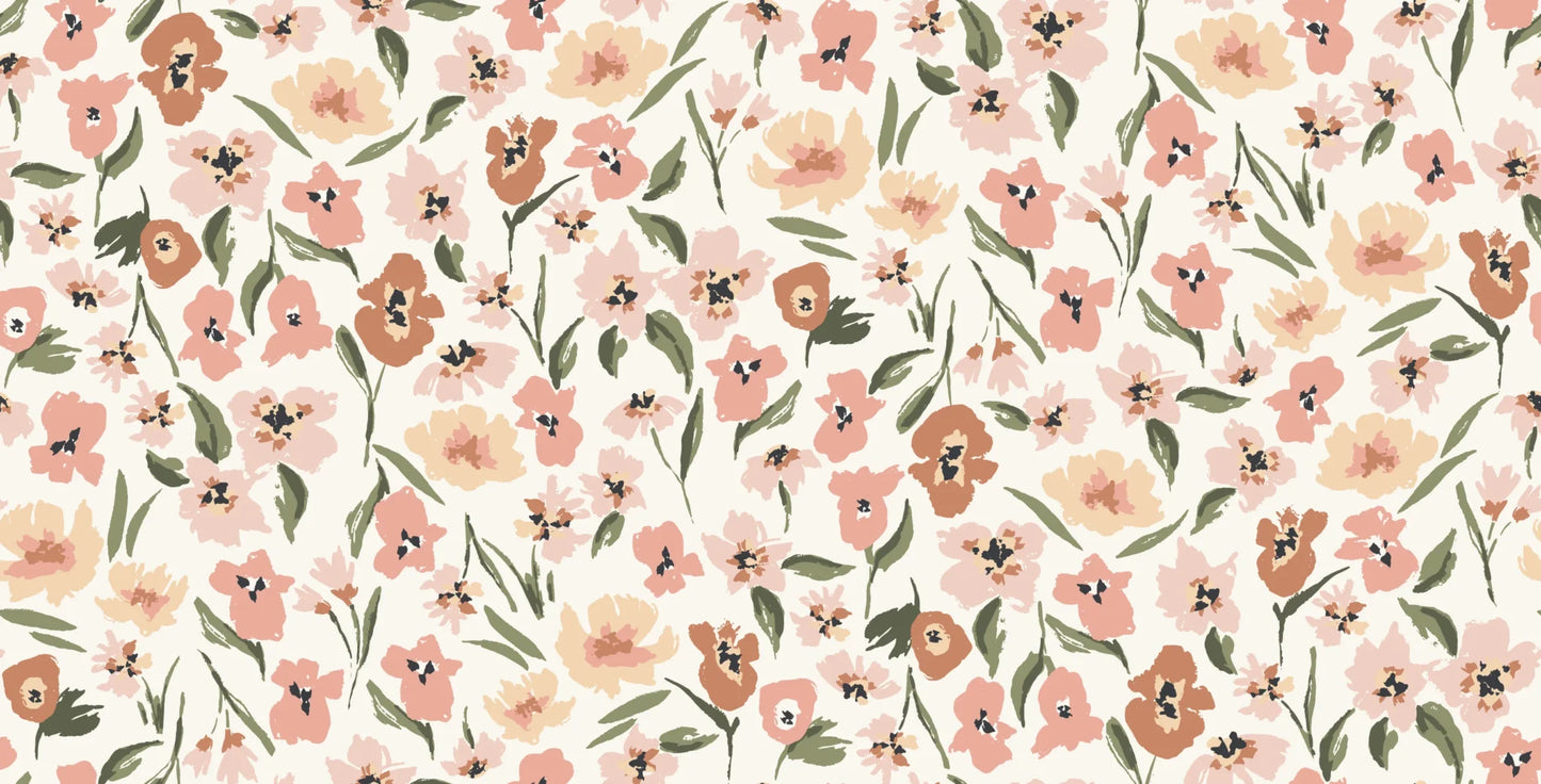 Painted Meadow Cream Pink