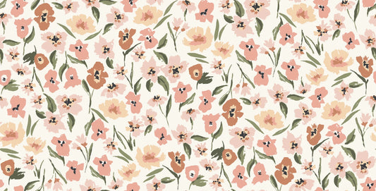 Painted Meadow Cream Pink