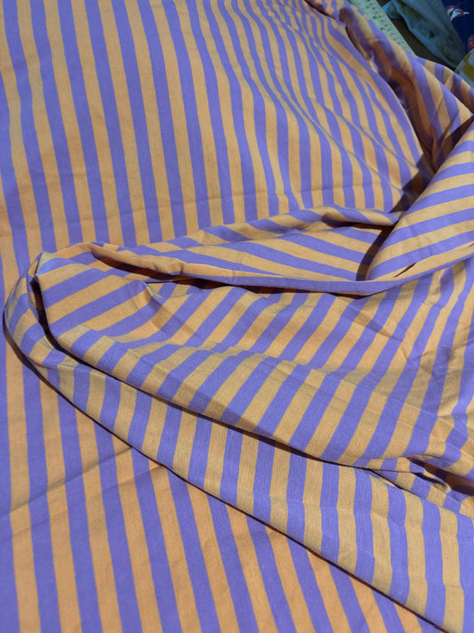 Purple and Orange Striped Jersey