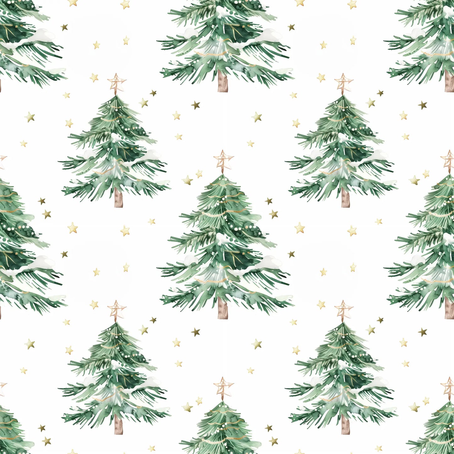 Christmas Tree and Stars